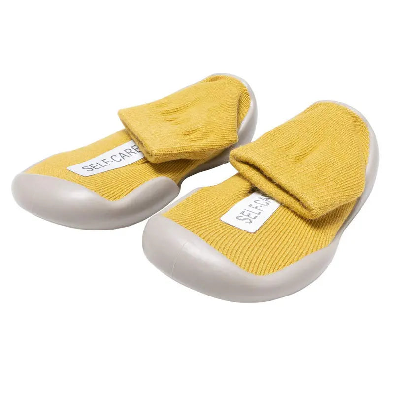 Baby Sock Shoes anti Slip Toddler First Walking Shoe Child Infant Floor Booties Newborn Rubber Sole Indoor Slippers for Boy Girl