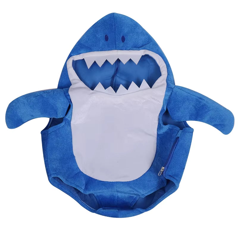 New Arrival Child Unisex Toddler Family Shark Cosplay Costume Halloween Carnival Party for Kids Costumes 3 Colors Avaiable